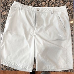 Light Grey Puma golf shorts